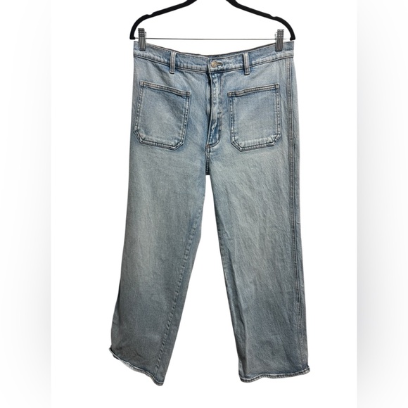 Silver Jeans Patch Pocket Wide Leg Jeans - Picture 2 of 9